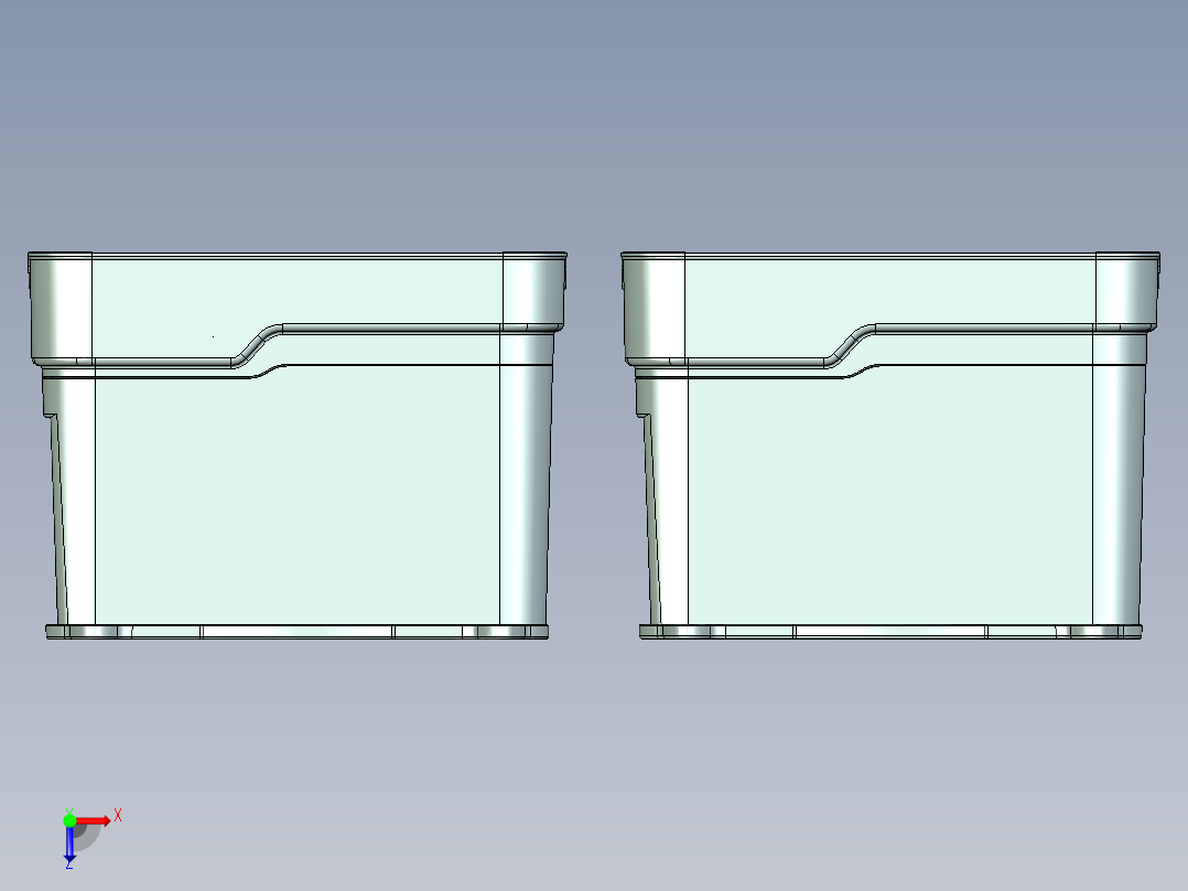 宠物喂食器（自动）俯视图