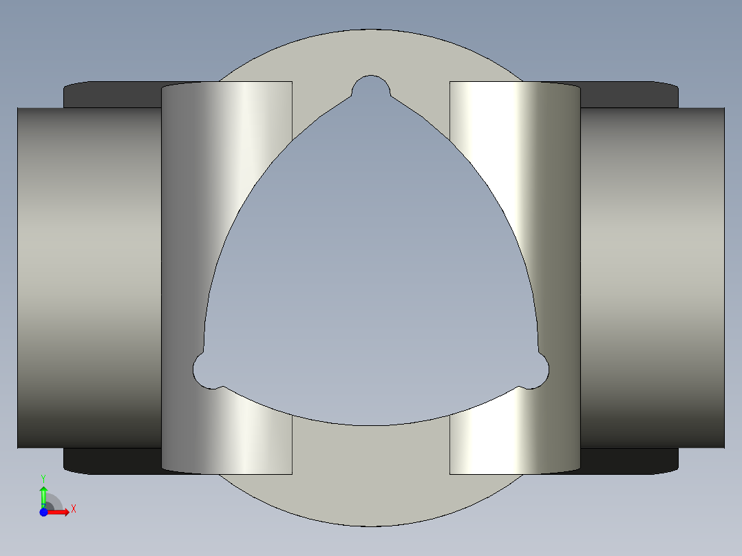 SPG-SD1万向节外套管头拖拉机前视图