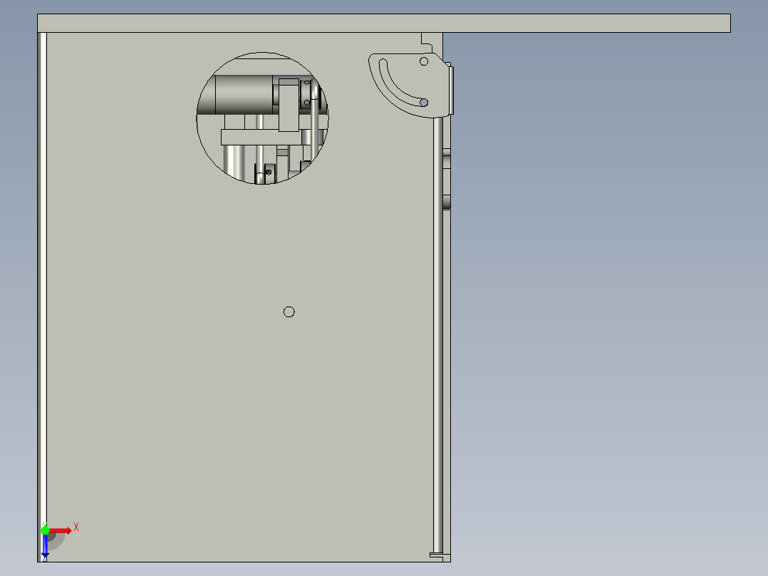 片抛光工作台俯视图