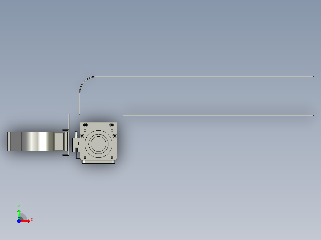取料机构组合图前视图