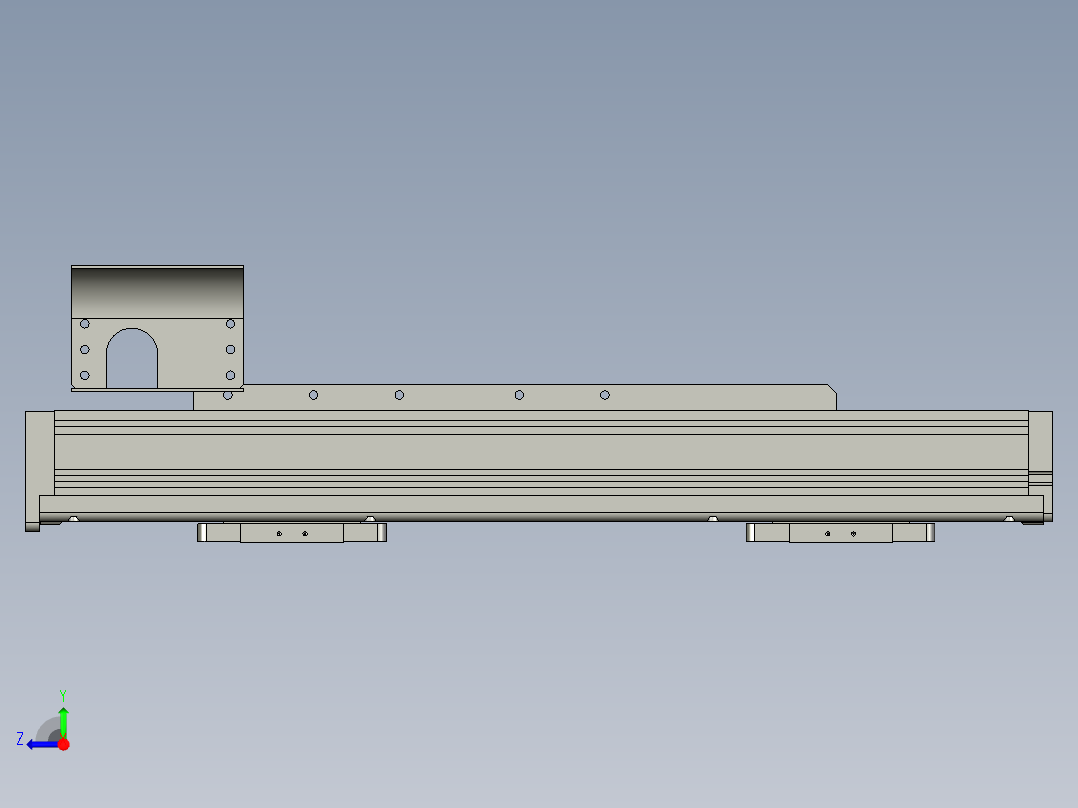 取料机构组合图右视图