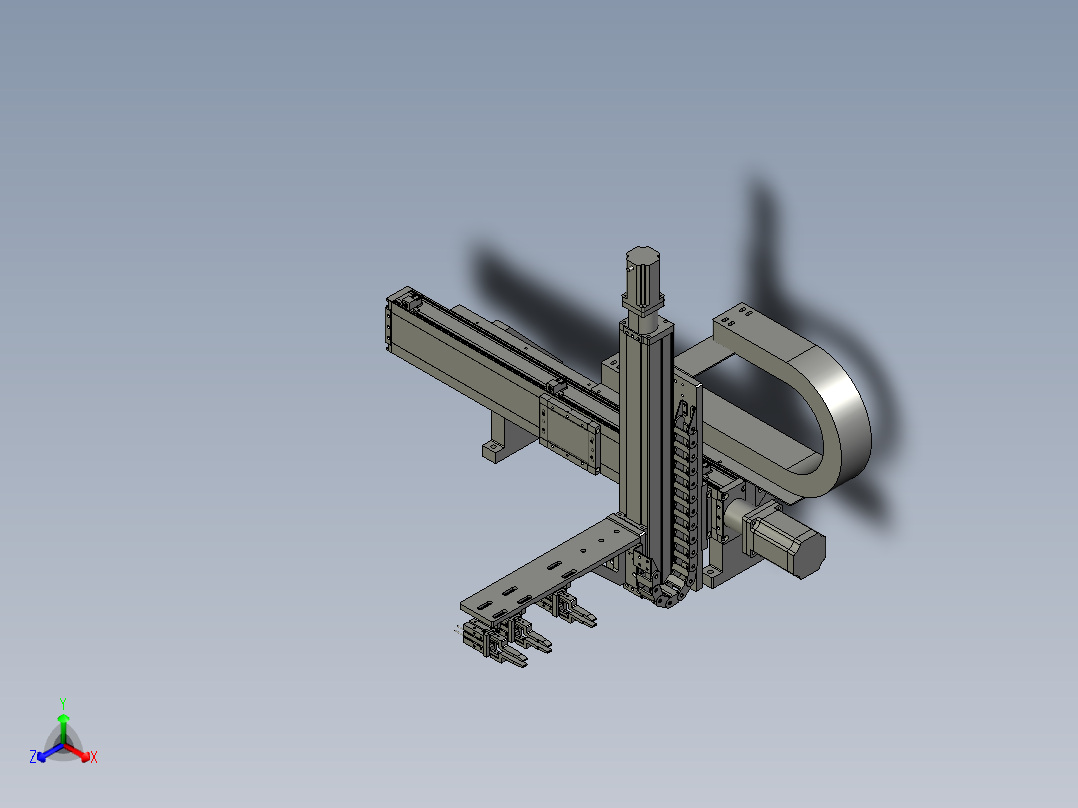 缠膜伺服移动机构