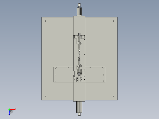 点焊组立装置俯视缩略图