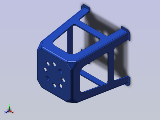 凳子正等轴测缩略图
