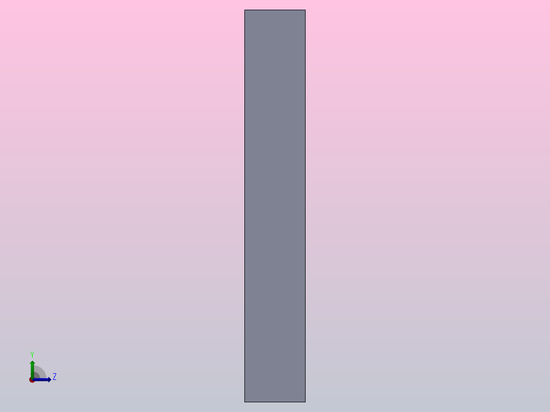 滑移车拖车左视图