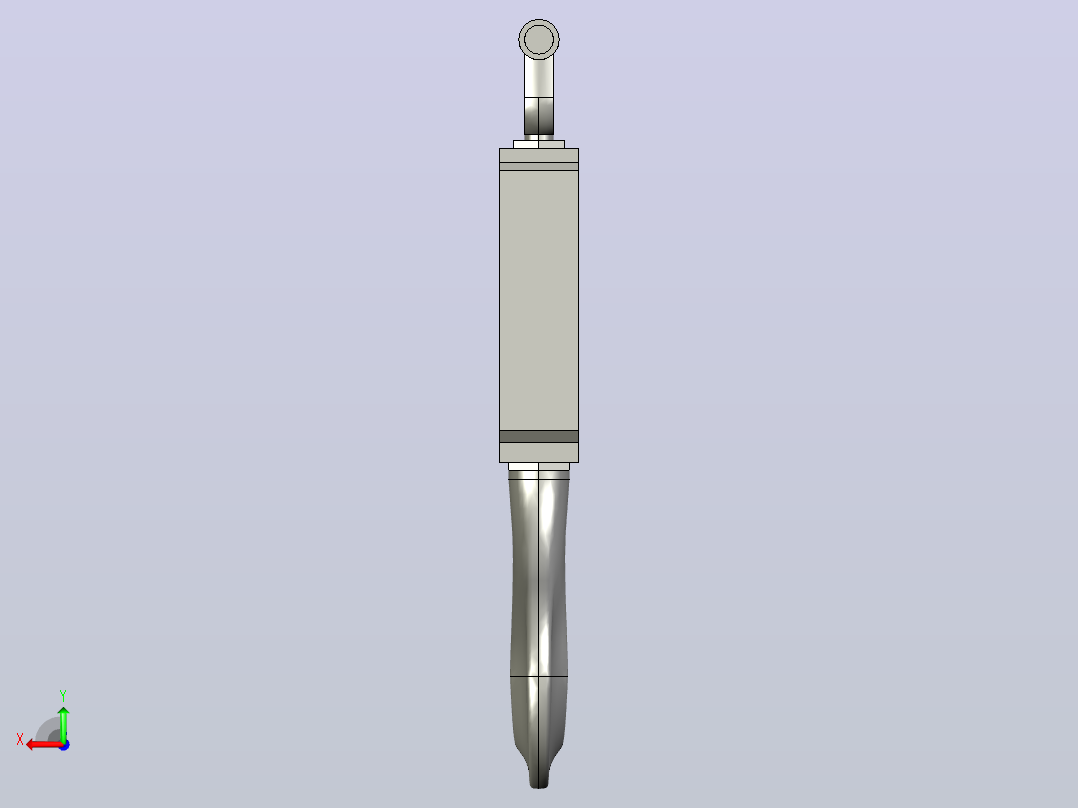 国标GB旋转式索具螺旋扣_CU型M8-185后视图