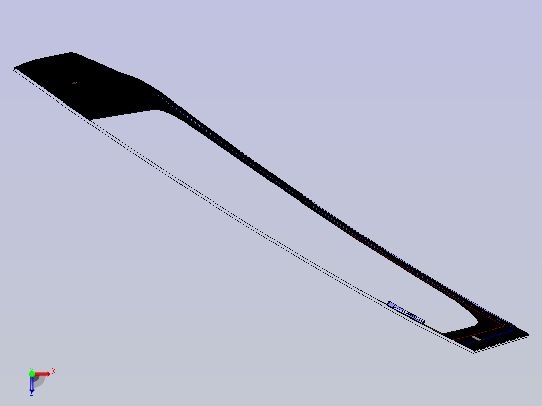 猎豹 CS9 B005206002_M_挡风玻璃装置图（雨量传感器）俯视图