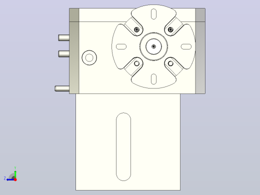 MK2STR-1BS-WA30-W240-C1滚子链小头部双驱动（1倍速）右视缩略图