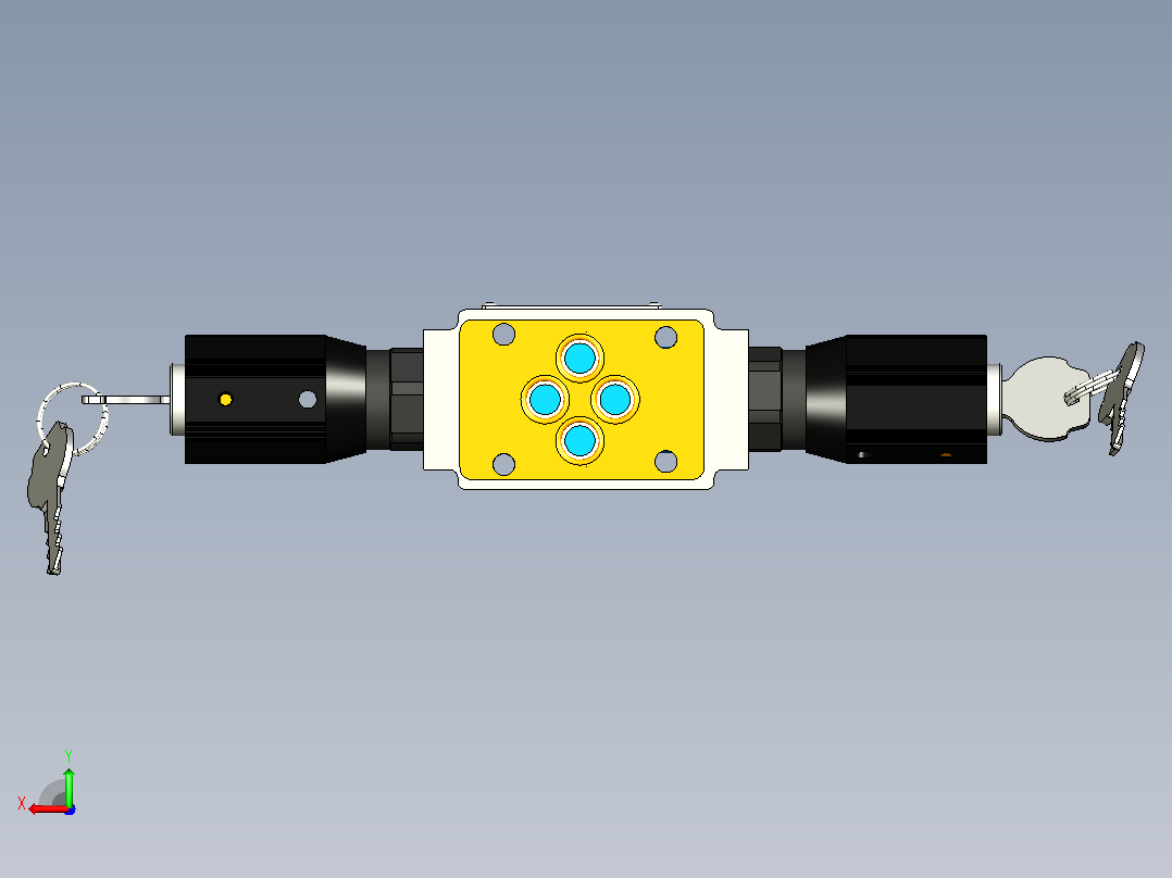 Z2FS6-3-4XJ-S2叠加式单向节流阀后视图