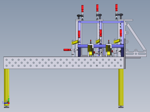 支架焊接工装右视缩略图