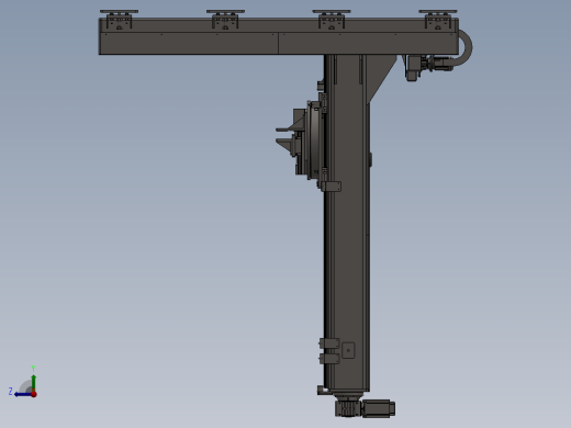 B3255-自动调节双轴变位机右视缩略图