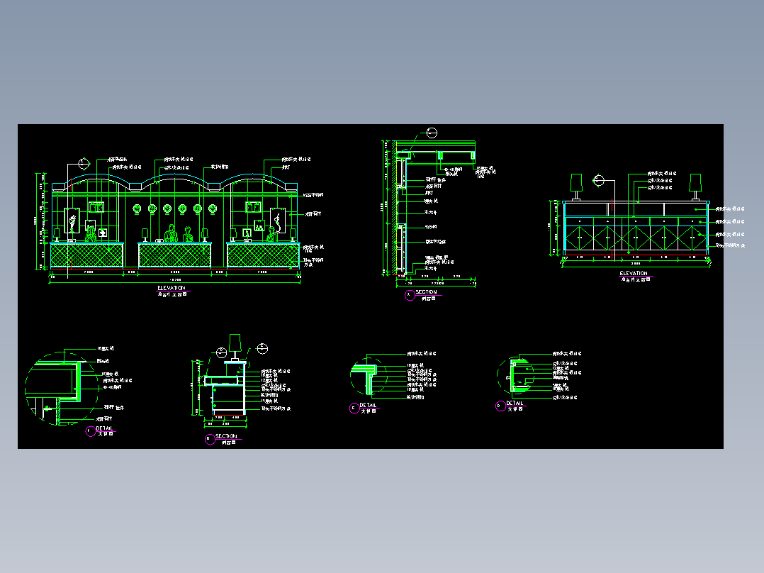 宾馆类--各种前台-008