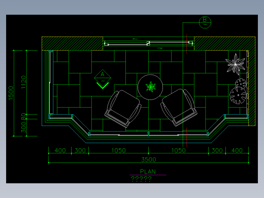 家装类CAD图块(四)-FH01023G