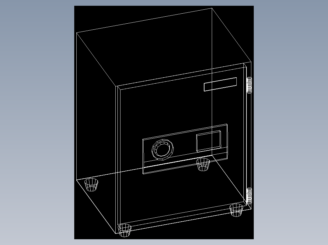 室内家具及植物的维模型十二-B006