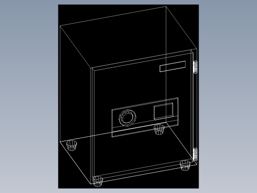 室内家具及植物的维模型十二-B006