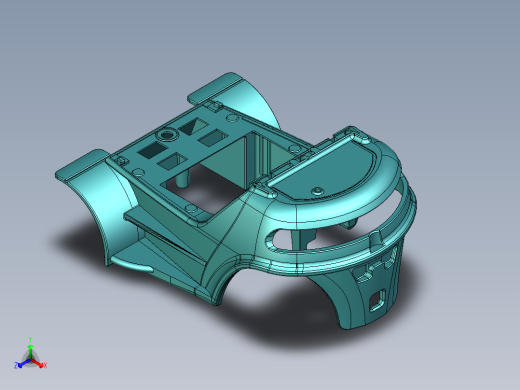 叉车起重机3D模型正等轴测缩略图