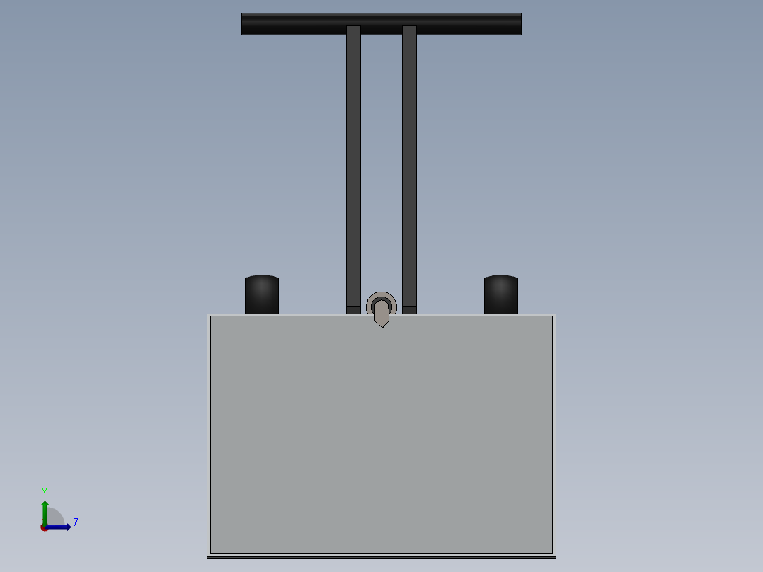 铲雪犁铲雪车SW2011左视图