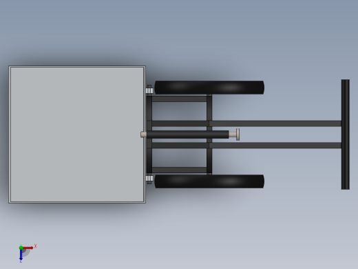 铲雪犁铲雪车SW2011俯视缩略图