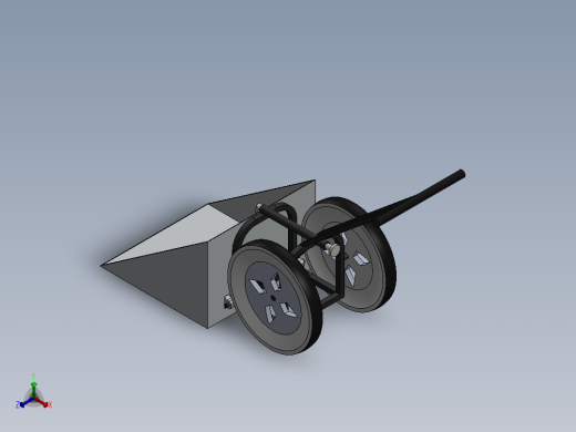 铲雪犁铲雪车SW2011正等轴测缩略图