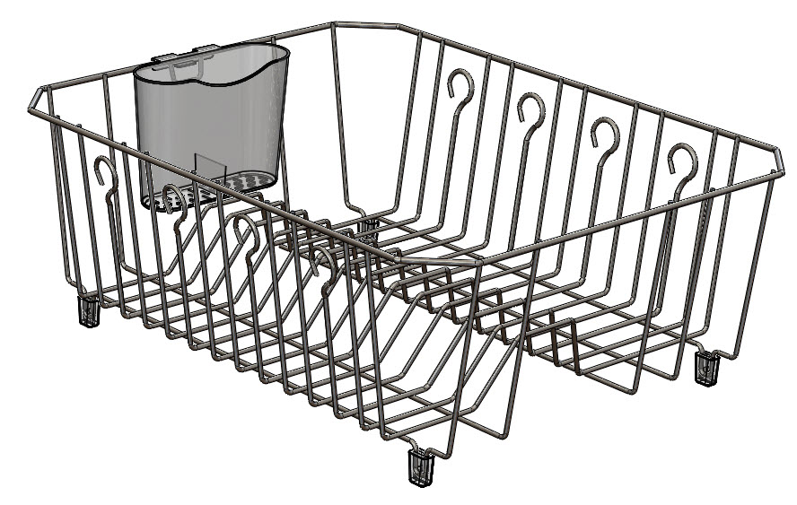 不锈钢沥水架、厨房用具、碗碟架