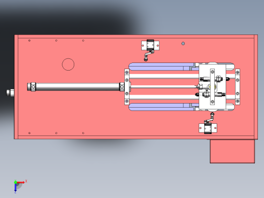 T414 气动印刷机俯视缩略图