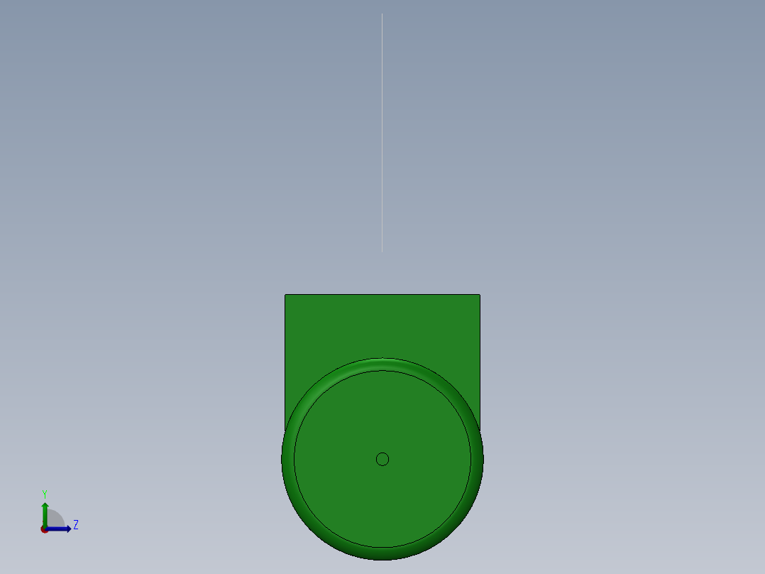 4寸增强器器左视图