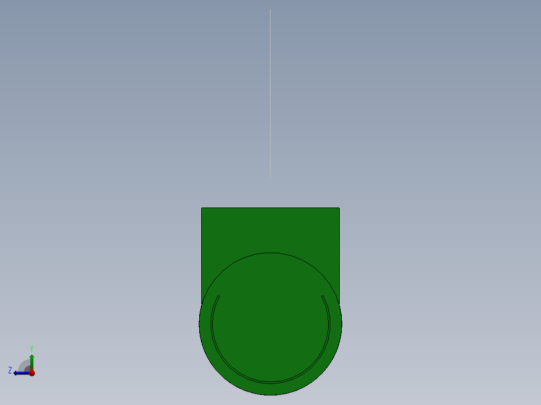4寸增强器器右视图