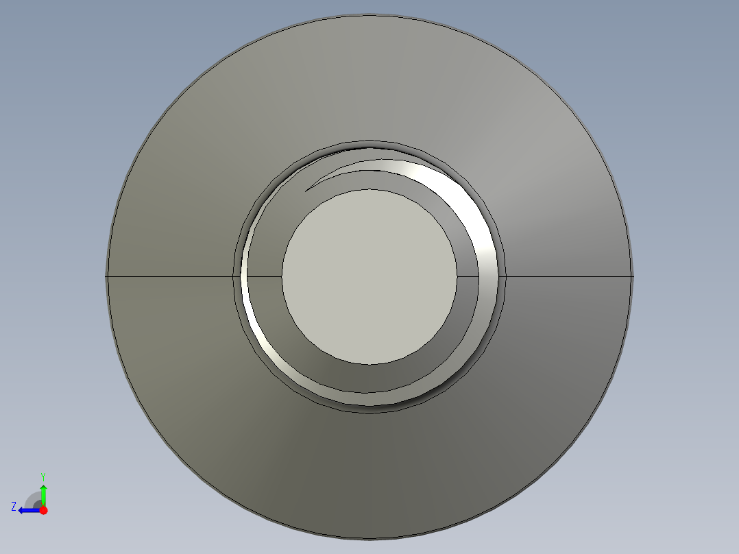 制沉头螺钉-M5_Countersunk_25右视图