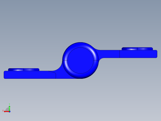 工程塑膠鉸鏈CFC-3D多系列多零件图纸模型后视缩略图