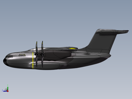 大型无人机造型右视缩略图