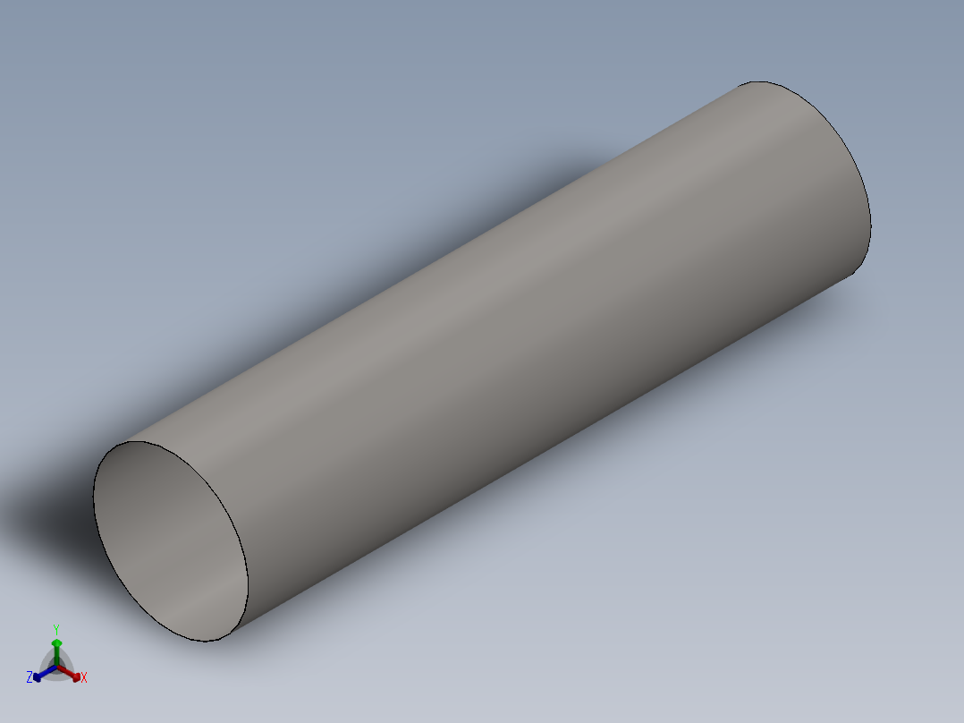 hvac round duct主视图