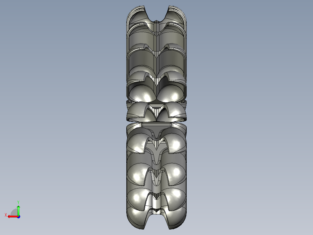 冲击式水轮机3后视图