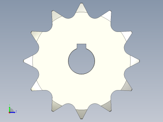 链轮-Sprocket_12-14-7-Y-__1_.stp左视缩略图