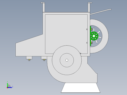 花生脱壳机ground-nut-sheller-machine-IGS左视缩略图