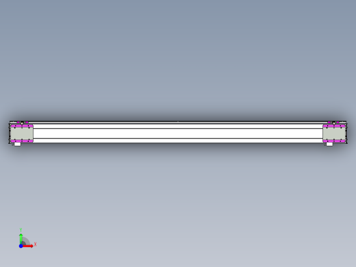威洛博LC系列3d模型模组2LC14S1Y-S2000前视缩略图
