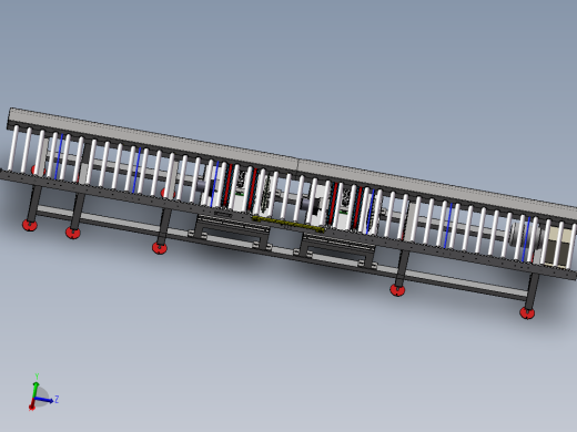 4000 x 420 x 620链式辊道输送机
