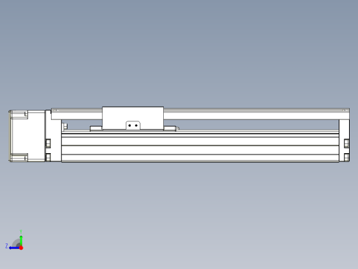 TPA-KNR-86E-1610C-L200A1-ML-BJ60-N3线性模块铝制底座右视缩略图