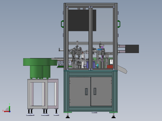 2023.02月-新能源插件组装机公头（sw20可编辑+工程图）后视缩略图