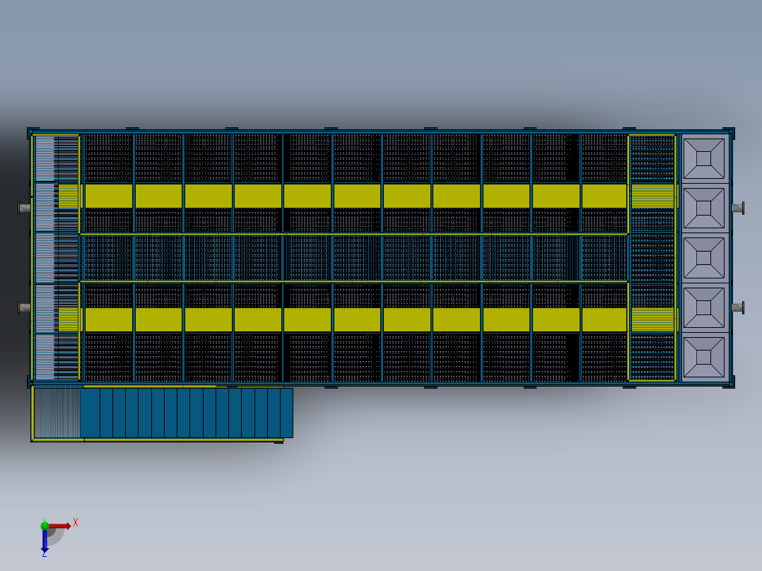 A2003939-带有管沉降器的沉降池俯视图