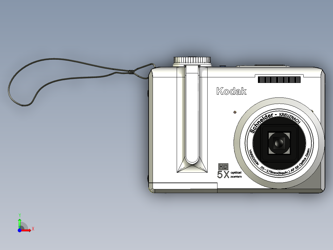 柯达数码相机前视图