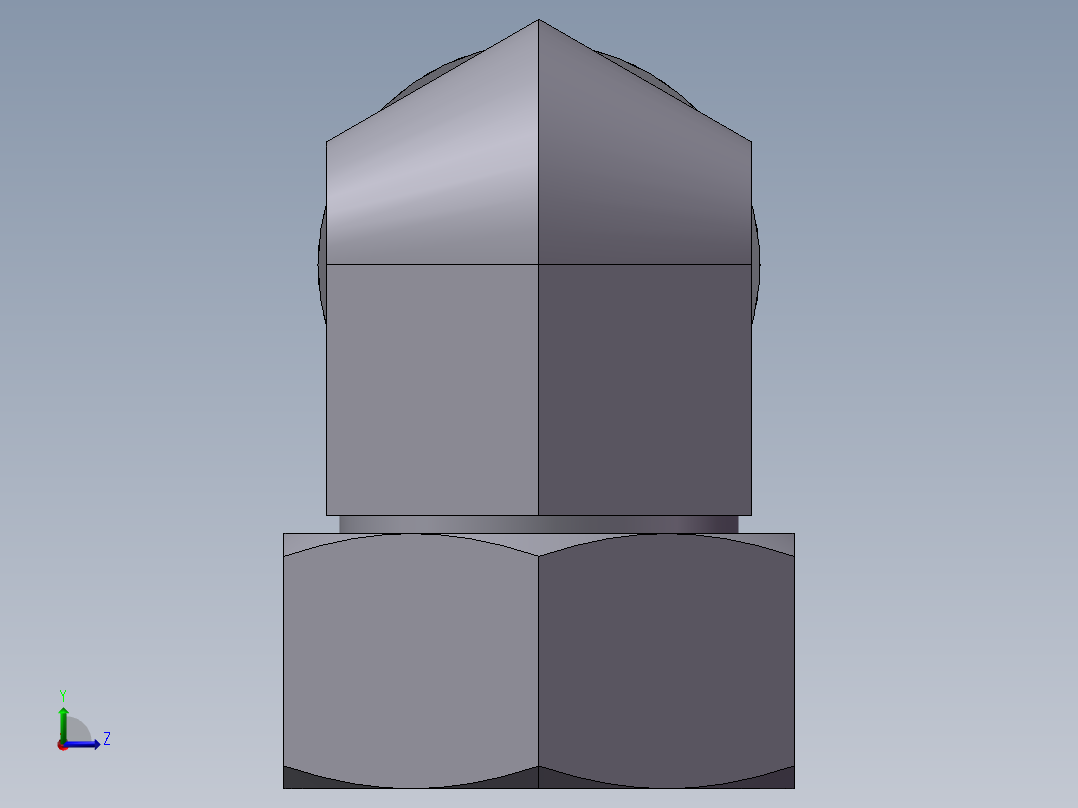 直角组合接头、2D9-52左视图