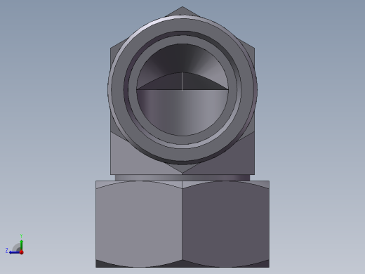 直角组合接头、2D9-52右视缩略图