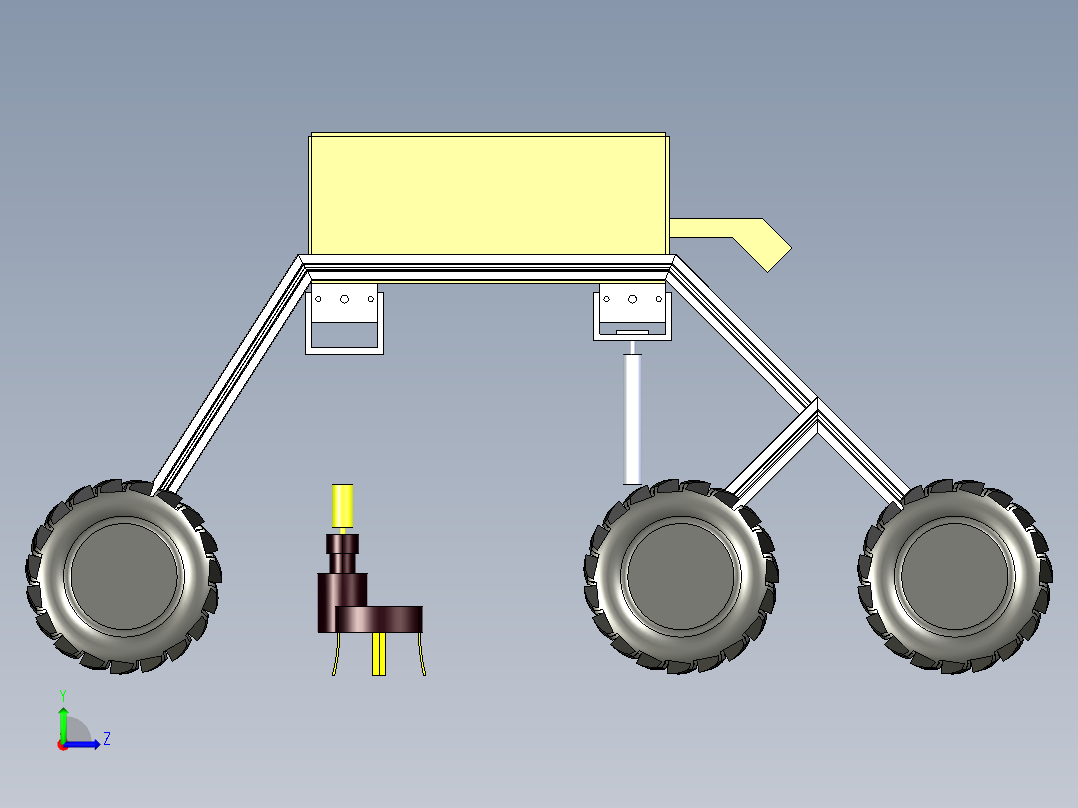 B3003998-农业喷药车辆左视图