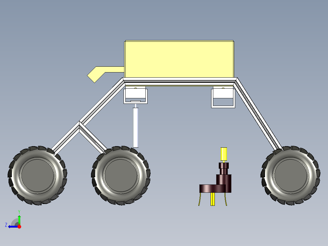 B3003998-农业喷药车辆右视图