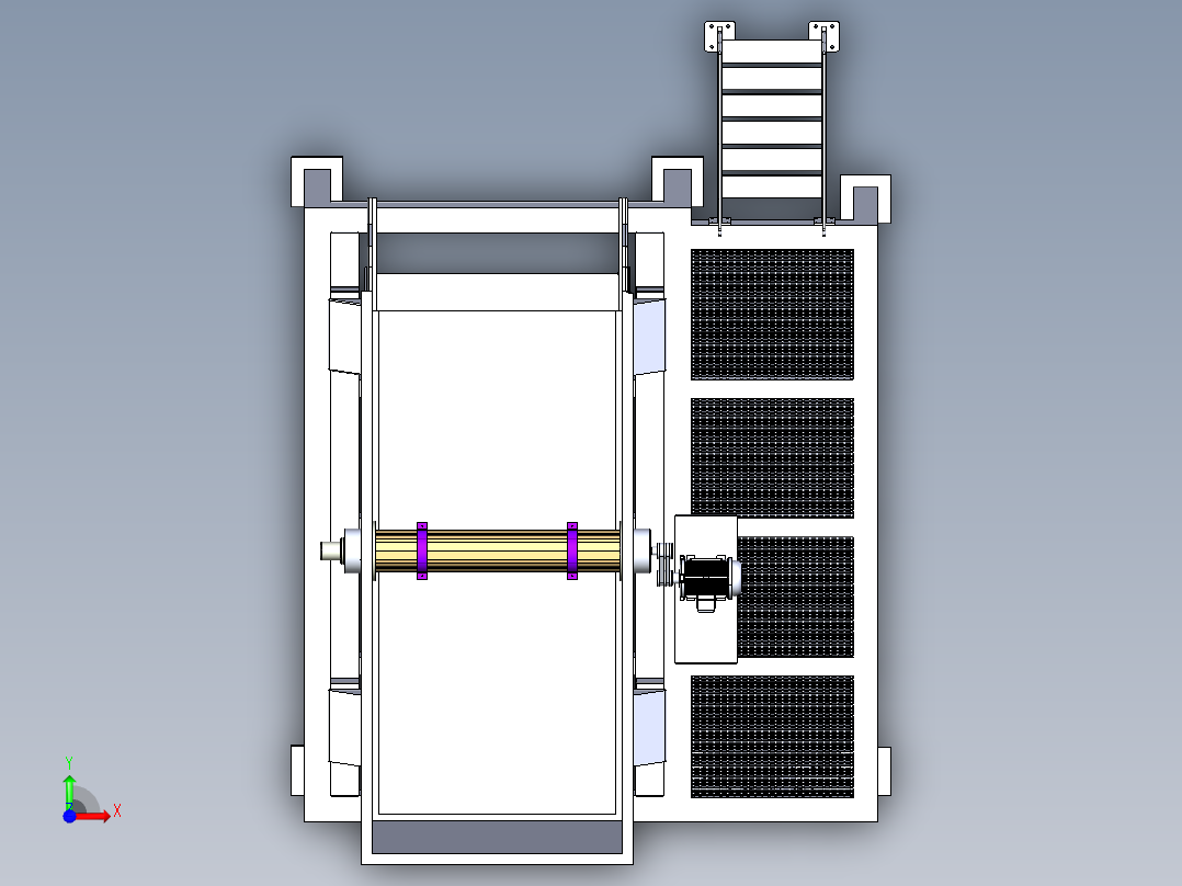 B2004287-参数倾斜机械分离器前视图