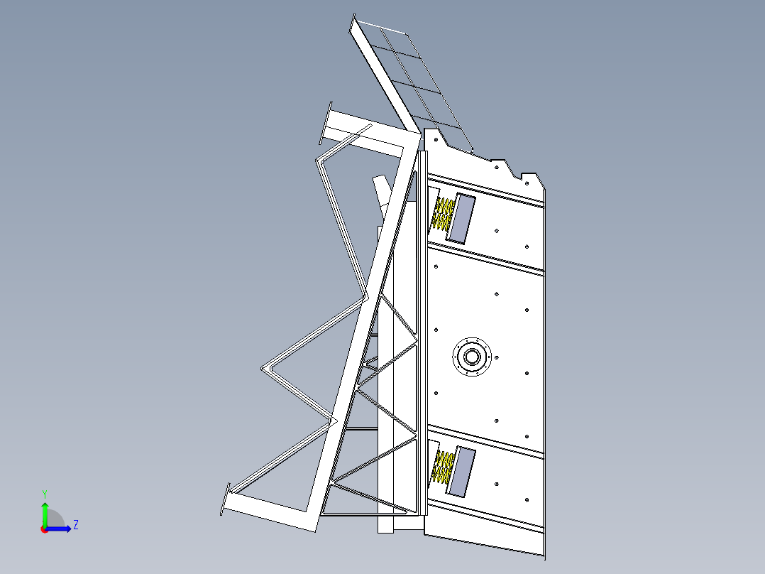 B2004287-参数倾斜机械分离器左视图