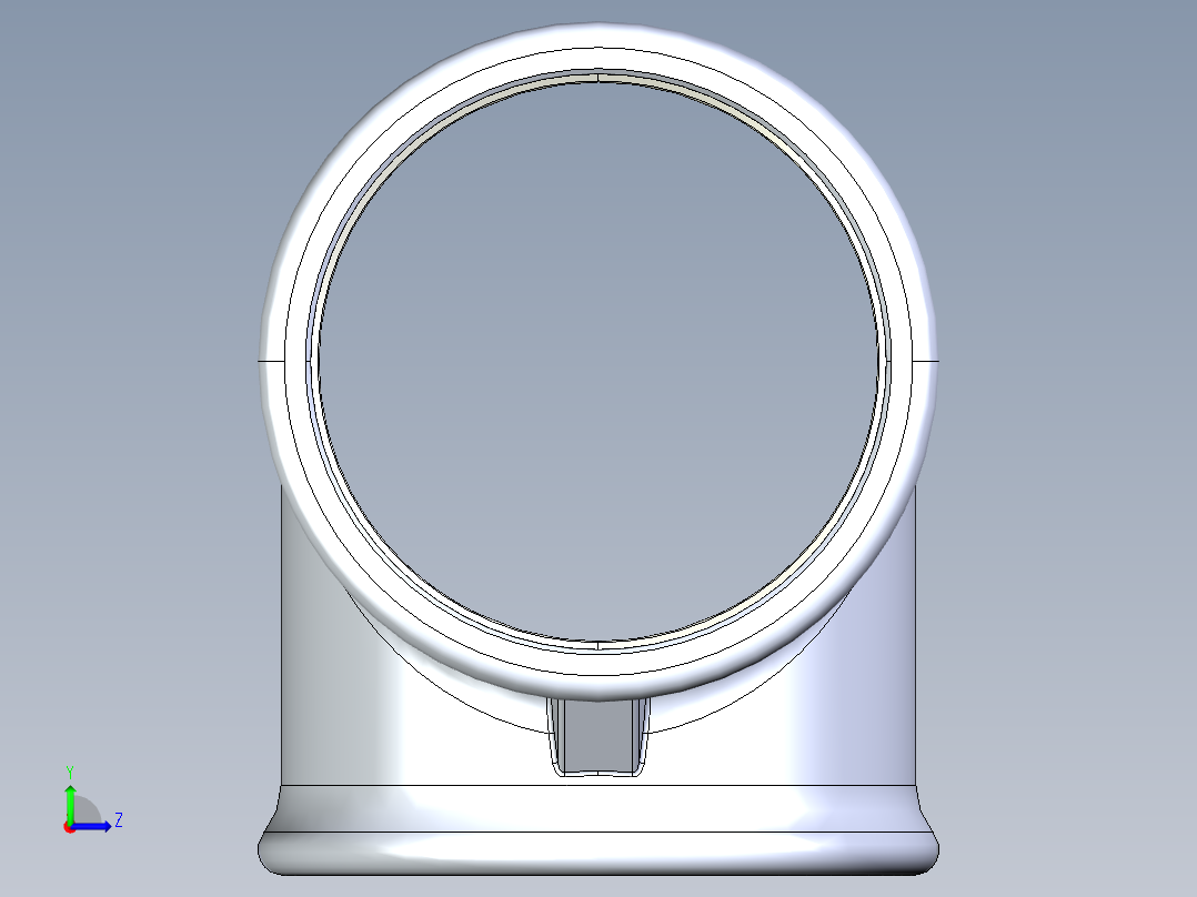 B3004432-BSP 接头 Tupy TE内丝三通管接头左视图