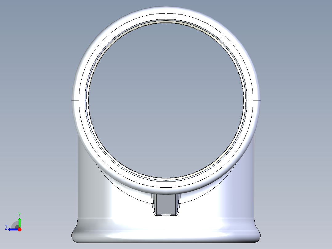 B3004432-BSP 接头 Tupy TE内丝三通管接头右视图