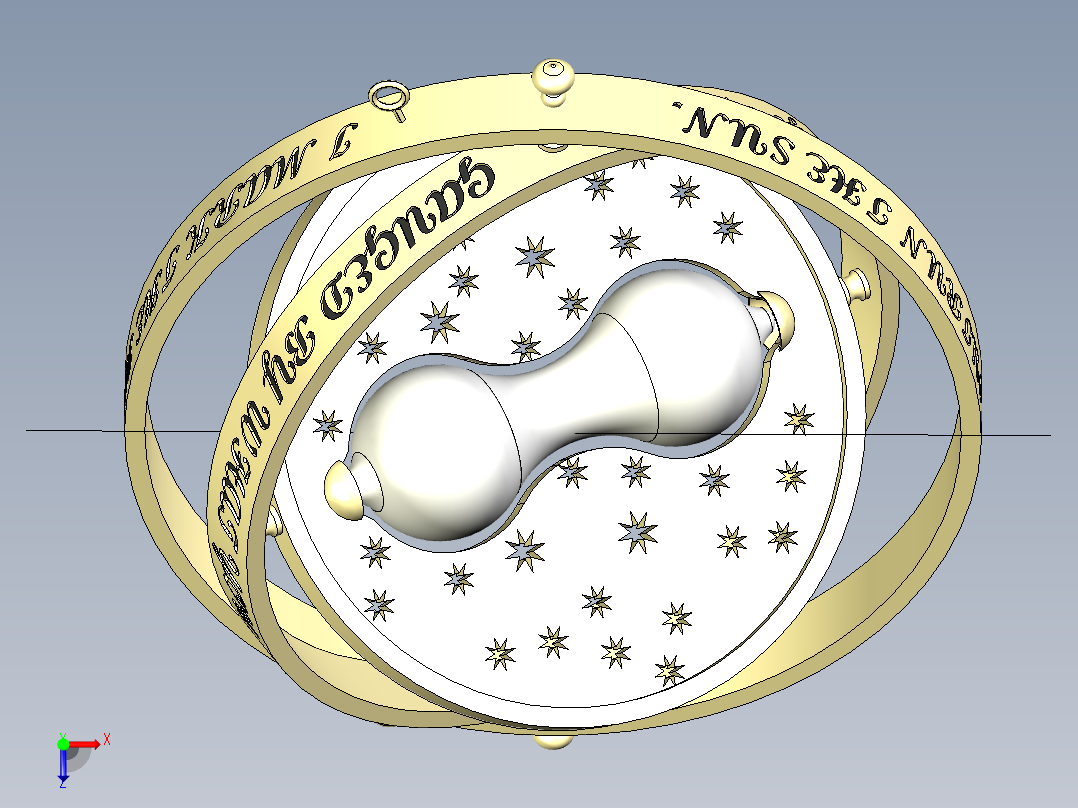 B2005272-哈利·波特：赫敏的时间转换器俯视图