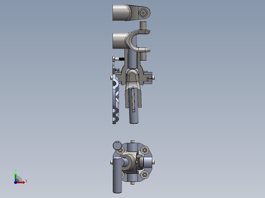 万向节(34)前视图